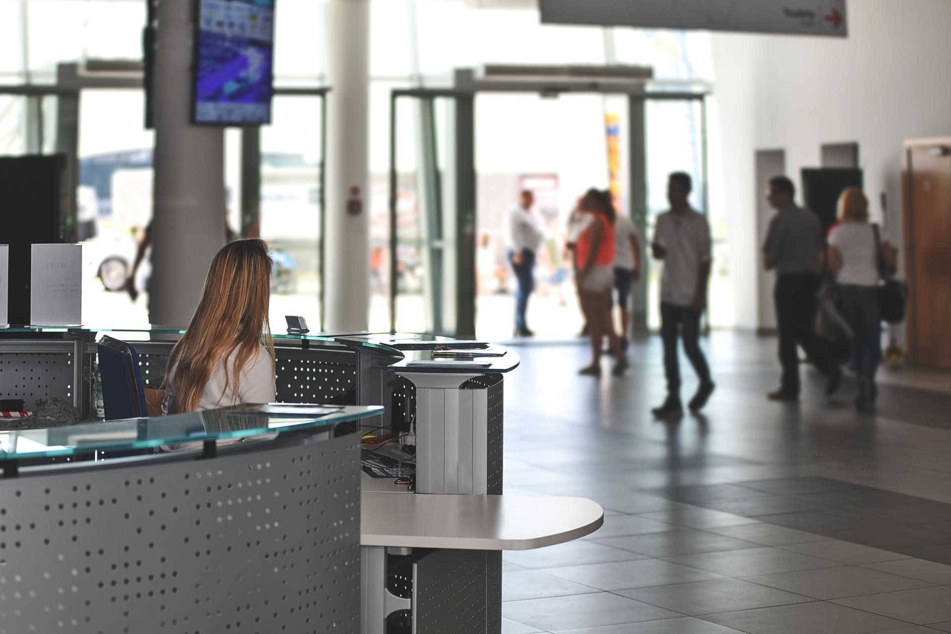 entrée d'une entreprise